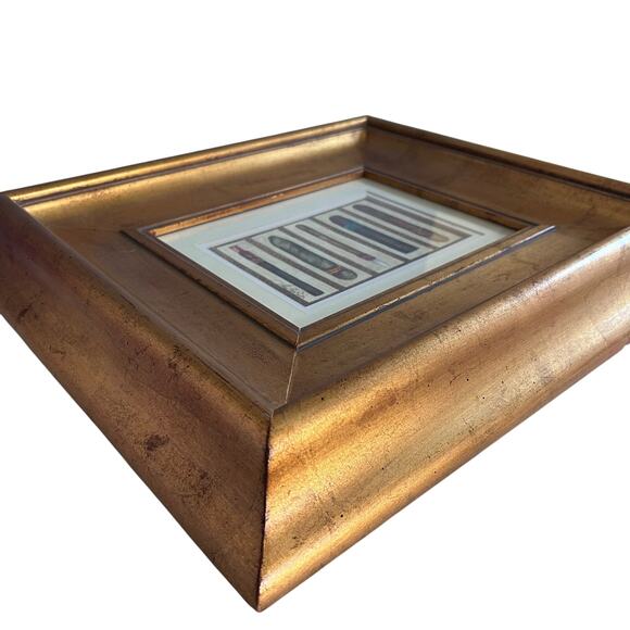 Cigar print signed Frame Mary Beth Reibz man cave Devonshire Millenium old money - Picture 6 of 10